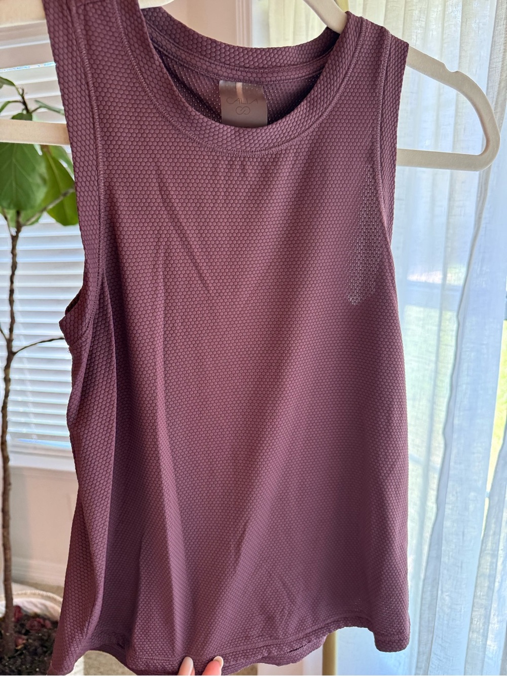 CALIA by Carrie Underwood Sleeveless Performance Tank - Plum